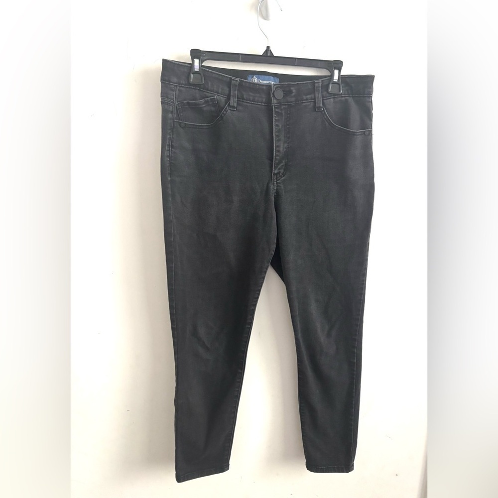 Democracy AB Solution Skinny Jeans Women’s Size 12 Grey Denim Stretch